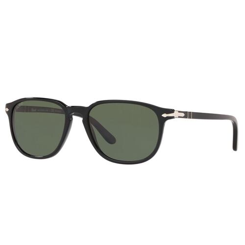 Persol verde polarizado, armazón en acetato negro
