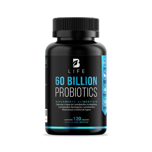 60 Billion Probiotics Suplemento Alimenticio