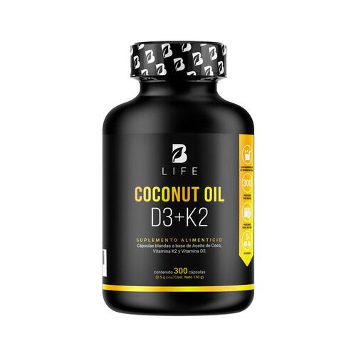 Coconut Oil D3 + K2 Suplemento Alimenticio