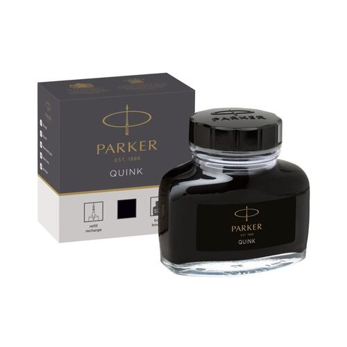 Frasco Tinta Parker color negro