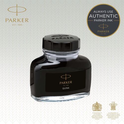 Frasco Tinta Parker color negro