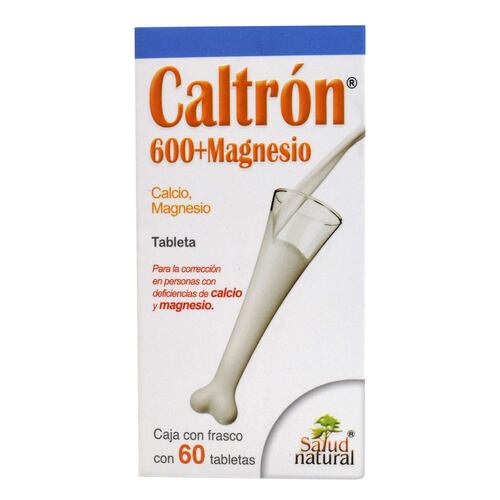 Caltrón 600+Magnesio Salud Natural