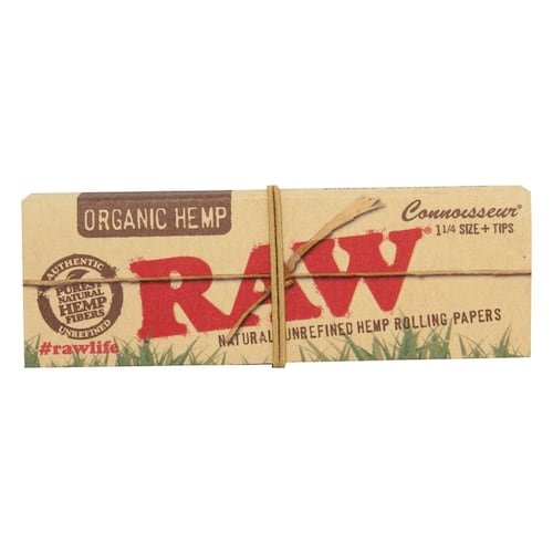 Raw Organico Hemp 1 1/4 con filtro