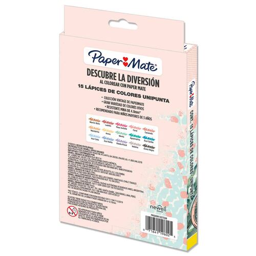 Colores vintage double ended 15 piezas