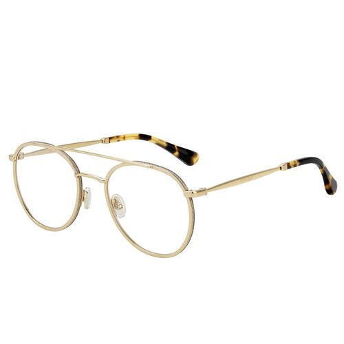 Armazón Jimmy Choo dorado para mujer