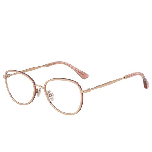 Armazón Jimmy Choo rosa para mujer