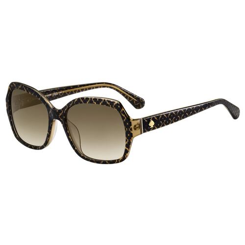 Lente solar Kate Spade amberlynn/s y1j Havana cuadrado