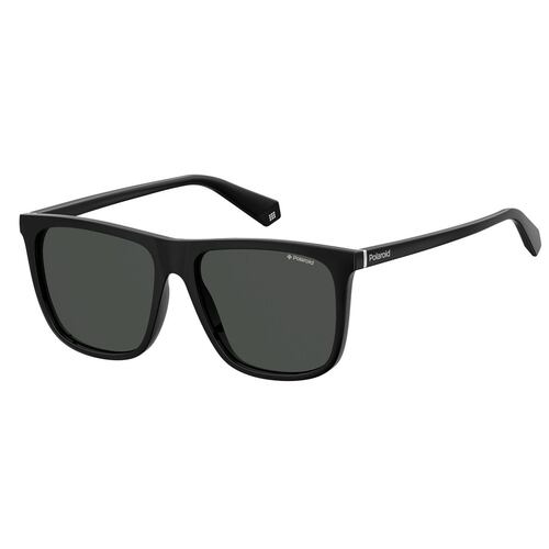 Lente solar Polaroid negro unisex