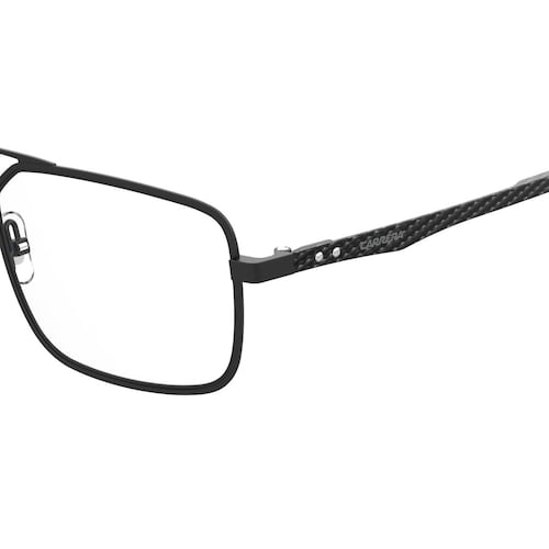 Armazón Carrera negro rojo fibra de carbon modelo 8845/SE 3 rectangular