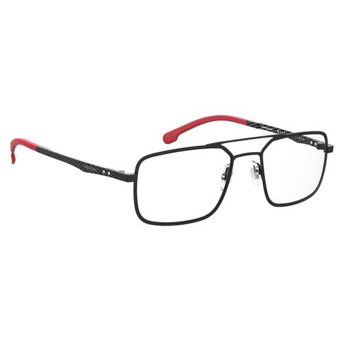 Armazón Carrera negro rojo fibra de carbon modelo 8845/SE 3 rectangular
