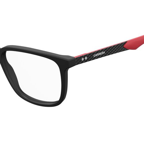 Armazón Carrera negro rojo caucho modelo 8847/SE 3 rectangular