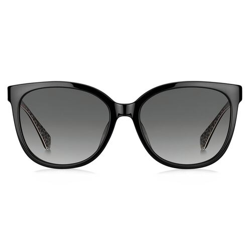Lente solar Kate Spade color negro y oro en acetato / acero inoxidable modelo BRITTON/cuadrado