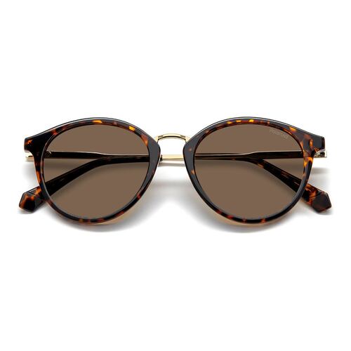 Lente Solar polarizado color Habana Unisex Polaroid 4147/S/X