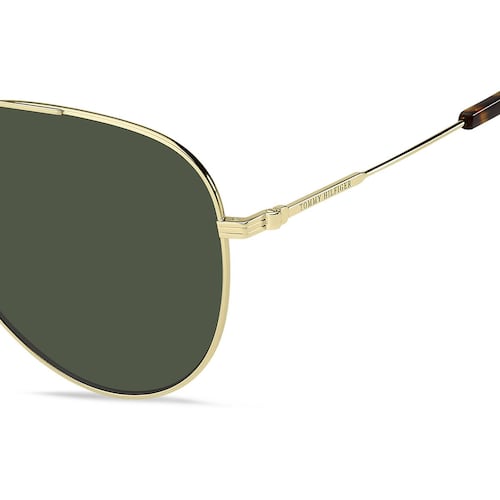 Lente Solar Dorado para Hombre Tommy Hilfiger