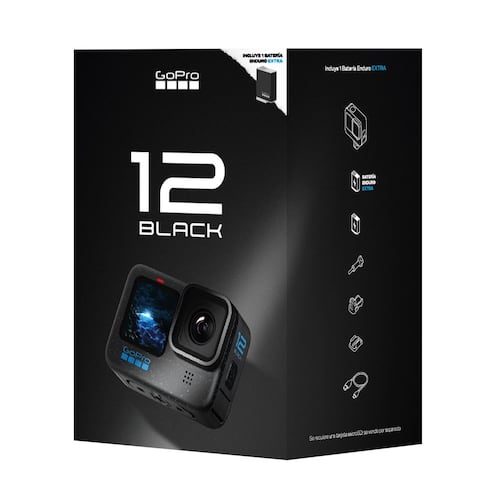 Videocámara Gopro Hero12 Kit Batería Enduro Extra