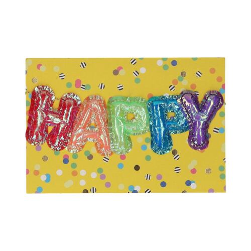 Tarjeta Happy