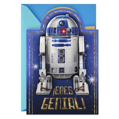 Tarjeta Hallmark Cumpleaños Star Wars 299Bih16