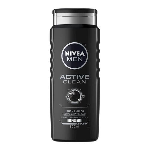 Jabón liq  men act c nivea 500ml