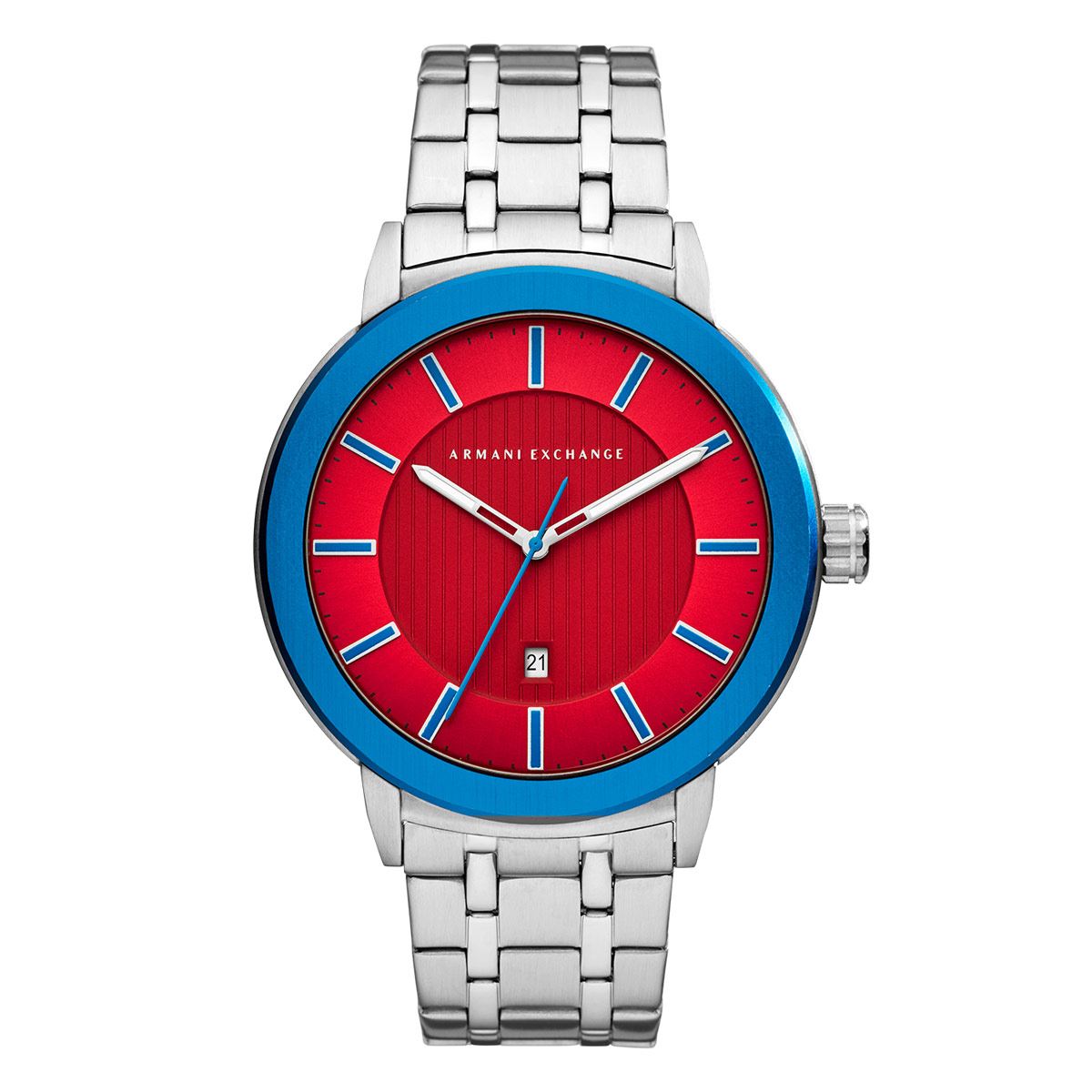 Reloj discount armani rojo