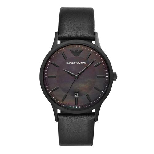 Reloj Armani Renato Negro Para Caballero