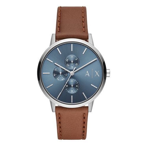 Reloj Armani Exchange Cayde Café y Azul Para Caballero