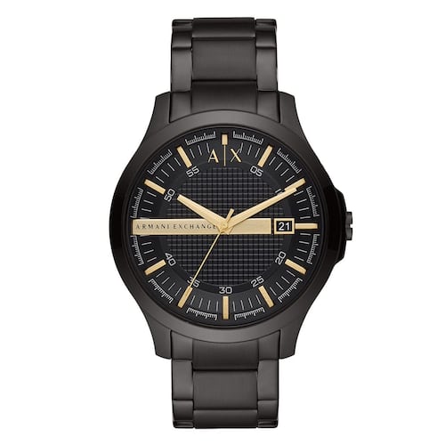 Reloj Armani Exchange Hampton color Negro AX2413 Para Caballero