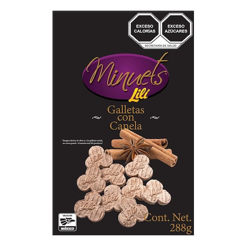 Minuets Lili Galletas con Canela