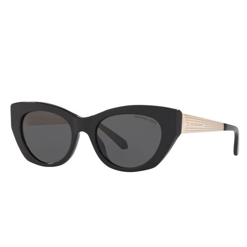 Lente de sol Michael Kors Paloma II en acetato negro-gris