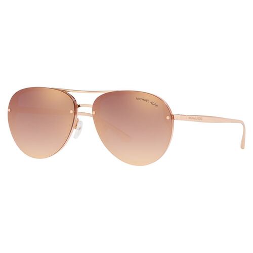 Lentes Solares Michael Kors Armazón en Nylon Rosa-Oro