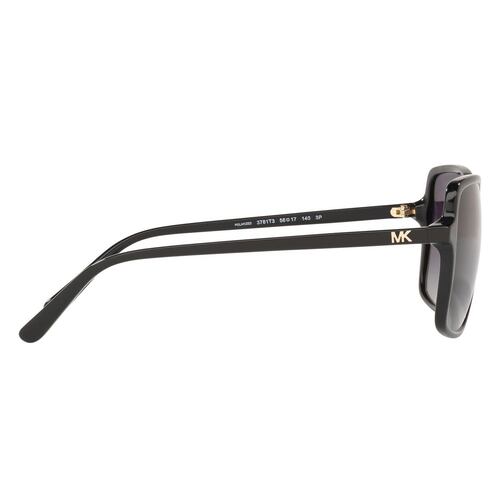 Lente Solar Michael Kors Isle of Palms Polarizado Gris Negro