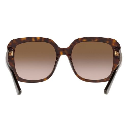Lente Solar Michael Kors Manhasset Marrón en Acetato Habana
