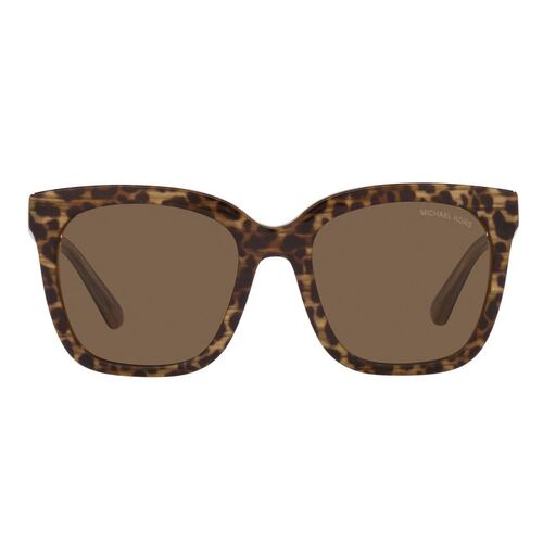 Lente Solar Michael Kors San Marino Café en Acetato Café-Negro