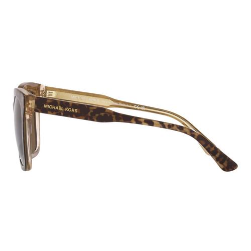 Lente Solar Michael Kors San Marino Café en Acetato Café-Negro