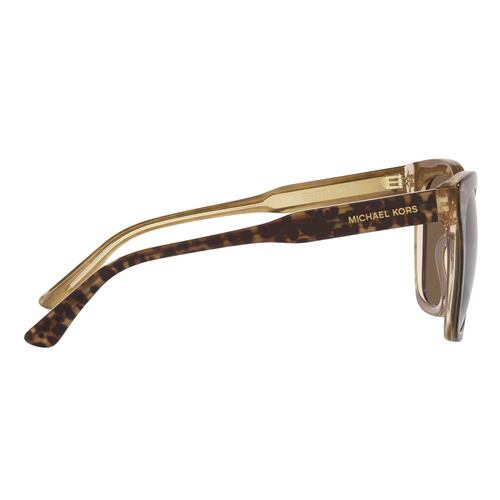 Lente Solar Michael Kors San Marino Café en Acetato Café-Negro
