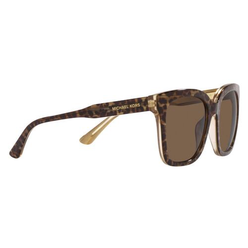 Lente Solar Michael Kors San Marino Café en Acetato Café-Negro