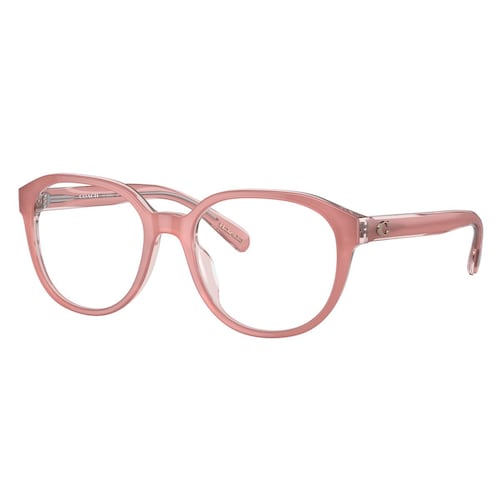 Armazón Coach Rosa Leche / Rosa Transparente para Mujer