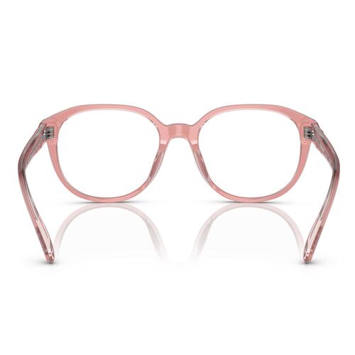 Armazón Coach Rosa Leche / Rosa Transparente para Mujer