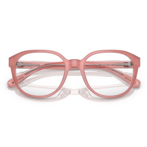 Armazón Coach Rosa Leche / Rosa Transparente para Mujer