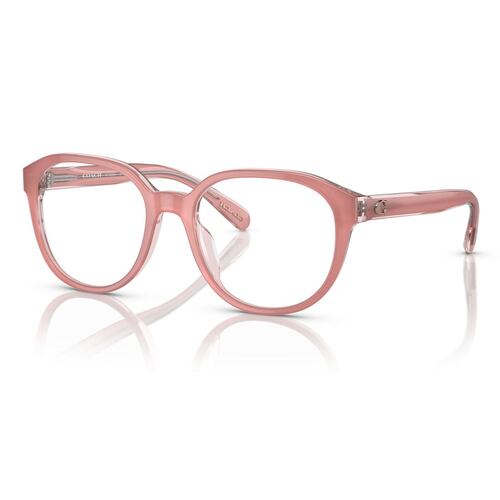 Armazón Coach Rosa Leche / Rosa Transparente para Mujer