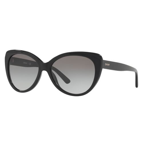 Lente solar DKNY Negro en Acetato Negro