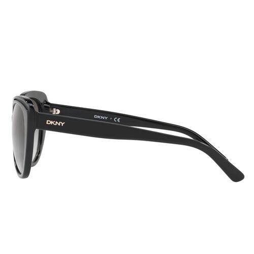 Lente solar DKNY Negro en Acetato Negro