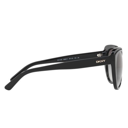 Lente solar DKNY Negro en Acetato Negro