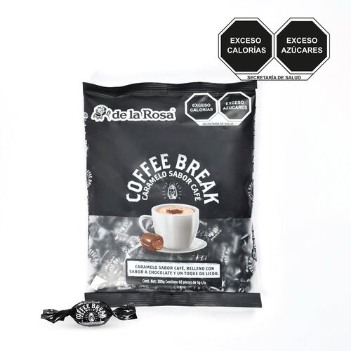 Cofee Break Caramelo Sabor Café De La Rosa 300g
