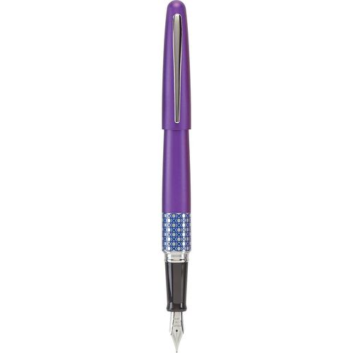 Pluma fuente morado eclipse punto mediano