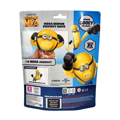 Figuras Surtidas Minion Estirable Goo Jit Zu Mi Villano Favorito 4