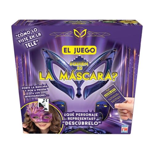Juego de Cartas Fotoroma ¿Quién es la Mascara?