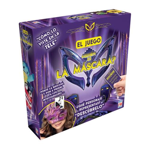 Juego de Cartas Fotoroma ¿Quién es la Mascara?