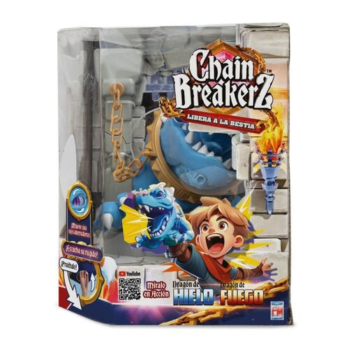 Figura de Acción con Sonido Dragón Chain Breakers