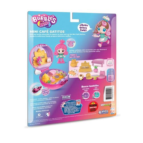 Mini Set de Juego Capsula Bubble´s Hotel ¡Colecciónalos Todos!