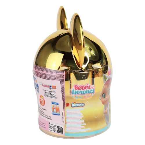 Muñeca Edición Especial BEBÉS LLORONES Lágrimas Mágicas Gold